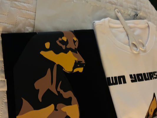 Own yourself t-shirt handmade premium Quality (Discipline over everything)
